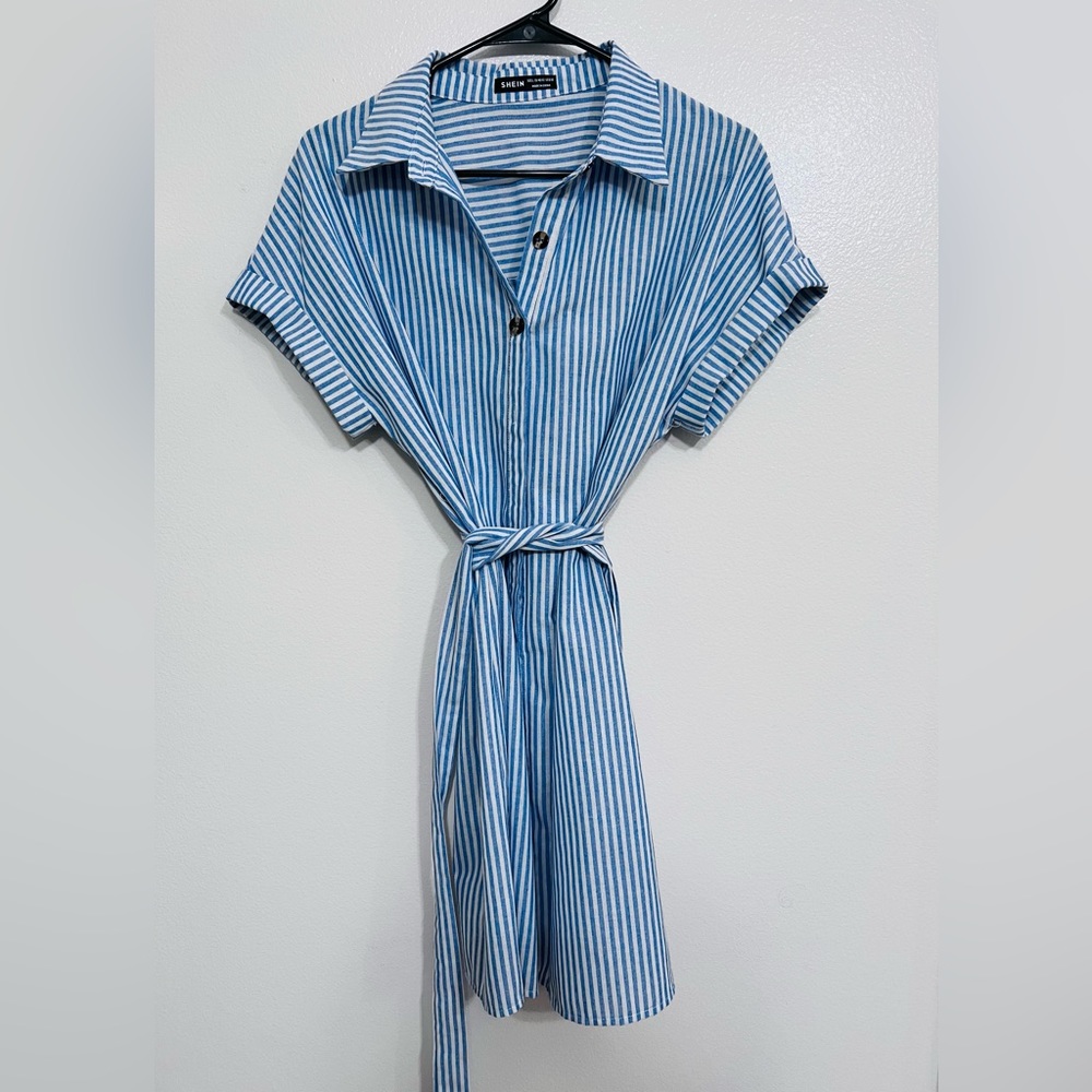 Light summer button up dress